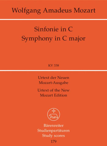 Symphony No.34 in C (K.338) (Urtext). : Study score: (Barenreiter)