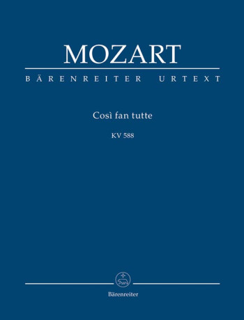Cosi fan tutte (complete opera) (It-G) (K.588) (Urtext). : Study score: (Barenreiter)