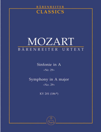 Symphony No.29 in A (K.201) (K.186a) (Urtext  Study Score (Barenreiter)