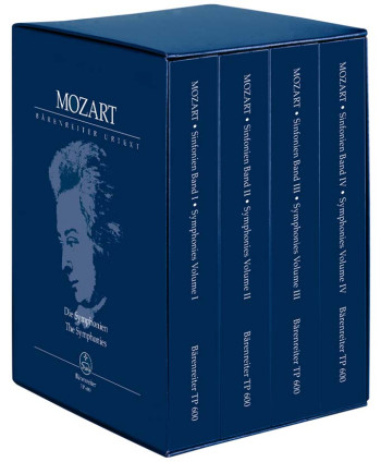 Symphonies Complete.  4 Volume Study Score Edition (Urtext) Study Score (Barenreiter)