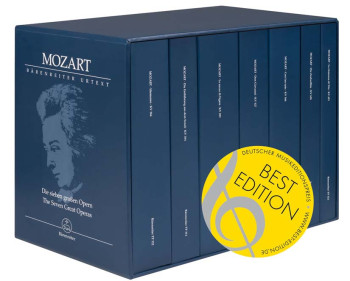 Operas, The Seven Great.  7 Volume Study Score Edition (Urtext) Study Score (Barenreiter)