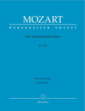 Der Schauspieldirektor (K.486) (G) (Urtext). : Vocal Score: (Barenreiter)