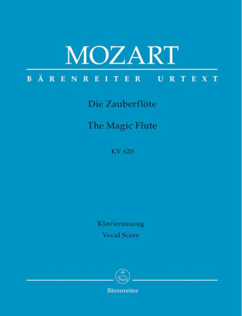 Magic Flute (complete opera) (G) (K.620) (Urtext). : Vocal Score: (Barenreiter)