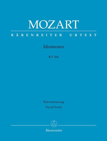 Idomeneo (complete opera) (It-G) (K.366) (Urtext). : Vocal Score: (Barenreiter)