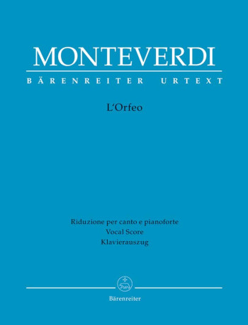 L'Orfeo (It) (Urtext). : Vocal Score: (Barenreiter)