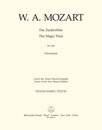 Magic Flute (Overture) (K.620) (Urtext). : Wind set: (Barenreiter)
