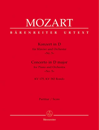 Concert Rondo for Piano in D (K.382) (Urtext). : : (Barenreiter)