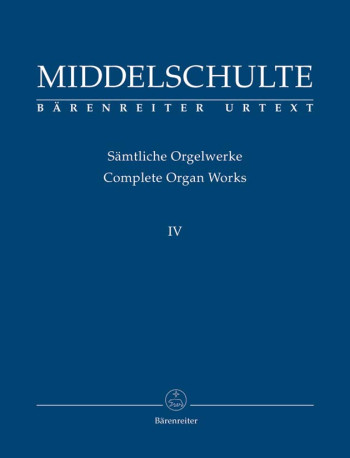 Organ Works, Vol.4 (complete) (Urtext) Original Compositions.  : Organ: (Barenreiter)