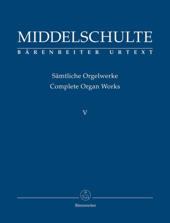Organ Works, Vol.5 (complete) (Urtext) Original Compositions.  : Organ: (Barenreiter)