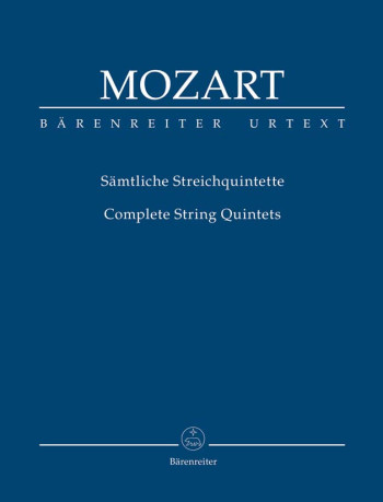 String Quintets (6) (K.174, 406, 515, 516, 593, 614) (Urtext). Study score (Barenreiter)