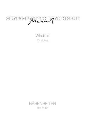 Wladimir (1993). : Violin: (Barenreiter)