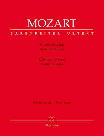 Concert Arias for High Soprano (Urtext). : Voice: (Barenreiter)