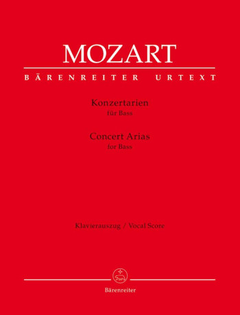 Concert Arias for Bass (Urtext). : Voice: (Barenreiter)