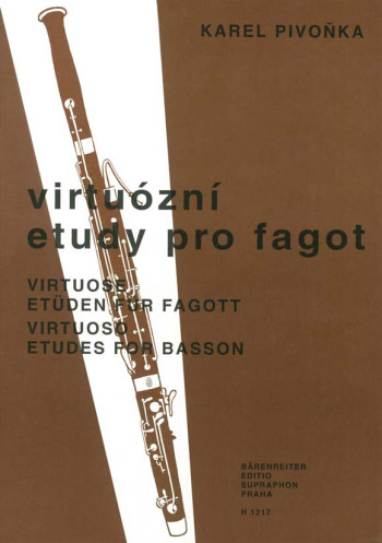 Virtuoso Studies for Bassoon (Cz). : Bassoon: (Barenreiter)