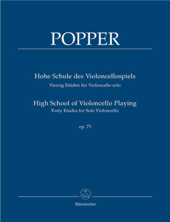 High School of Violoncello Playing.  40 Studies Op.73. : Cello: (Barenreiter)