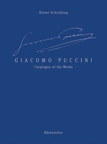 Giacomo Puccini: Catalogue of the Works (E). : Book: (Barenreiter)
