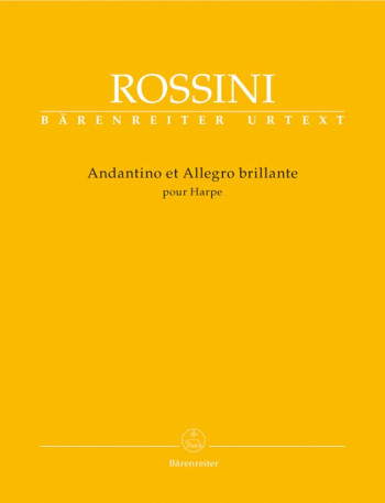 Andantino et Allegro brillante pour Harpe (Urtext). : Harp: (Barenreiter)