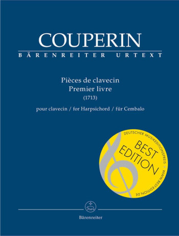 Pieces de clavecin (Premier livre) (Urtext). : Harpsichord: (Barenreiter)