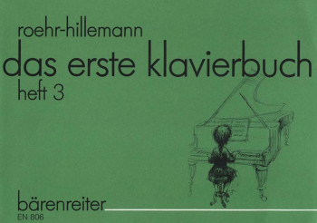 First Piano Book, Vol. 3: The range of the minor scale (G). : Piano: (Barenreiter)