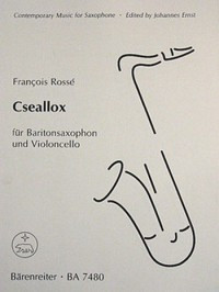 Cseallox (1993). : Saxophone: (Barenreiter)