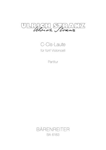 C-C-sharp Lute (1976). : Cello: (Barenreiter)