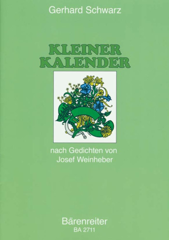 Kleiner Kalender (12 Choral Songs) (G). : Choral: (Barenreiter)