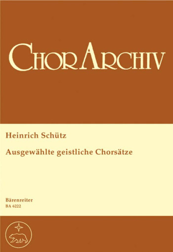 Selected Sacred Choral Settings (G). : Choral: (Barenreiter)
