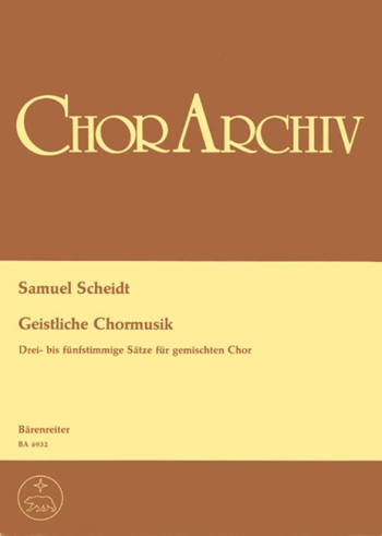 Sacred Choral Music. 12 Choral Movements for Mixed Chorus (G). : Choral: (Barenreiter)