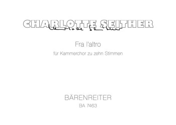 Fra l'altro (1991) (It). : Choral: (Barenreiter)