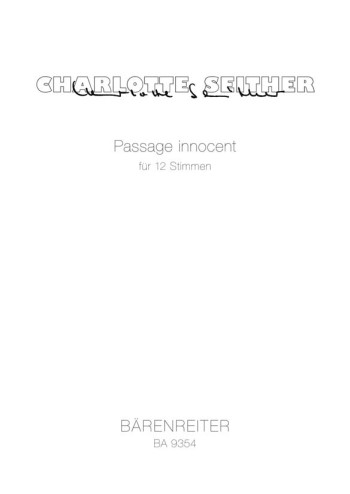 Passage Innocent (G) (2006). : Choral: (Barenreiter)