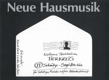 TIERKREIS Schuetze - Sagittarius (11th piece from the cycle 12 Melodies of the Star Signs - Zodiac)