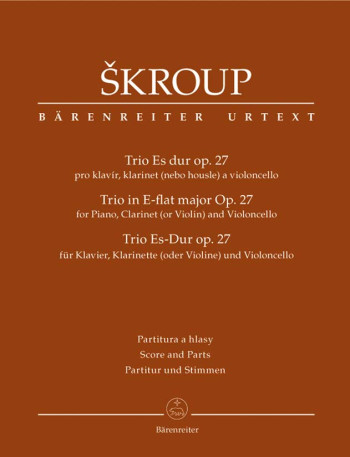 Piano Trio in E-flat, Op.27 (Urtext). : Mixed Ensemble: (Barenreiter)