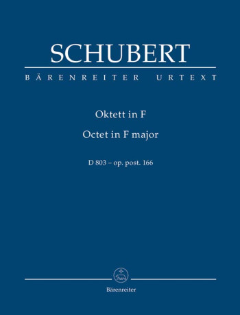 Octet in F Op. post. 166 (D.803) (Urtext)Study score (Barenreiter)