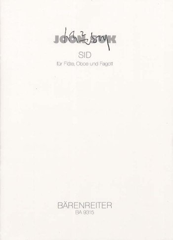 Sid. : Wind Ensemble: (Barenreiter)