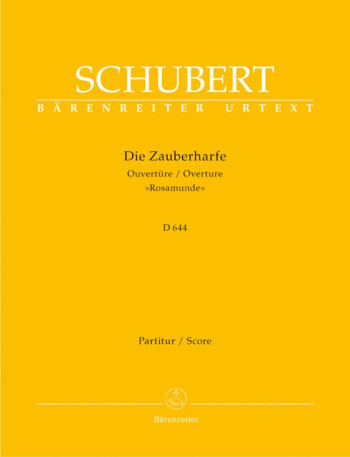 Rosamunde (Zauberharfe) Overture (D.644) (Urtext). : Large Score Paperback: (Barenreiter)