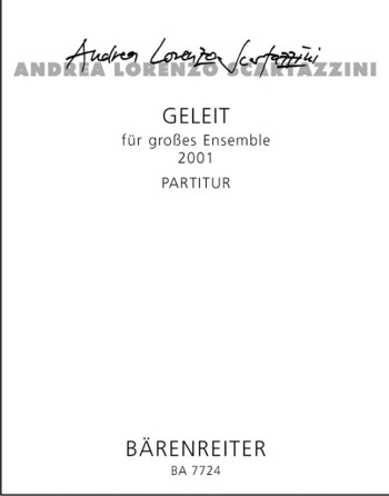 Geleit (2001). : Large Score Paperback: (Barenreiter)