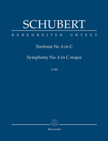 Symphony No.6 in C (D.589) (Urtext)Study score (Barenreiter)