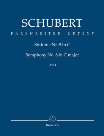 Symphony No.8 in C (The Great) (D.944) (Urtext) Study score (Barenreiter)