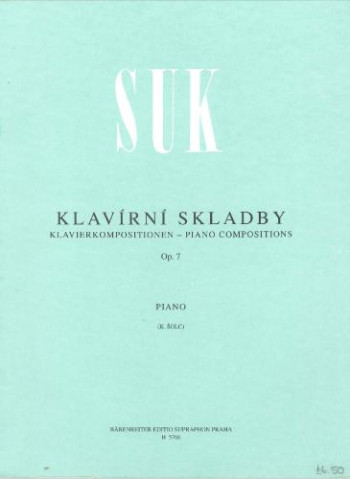 Piano Compositions, Op.7. : Piano: (Barenreiter)