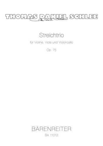 String Trio, Op.75 (2007). : String Trio: (Barenreiter)