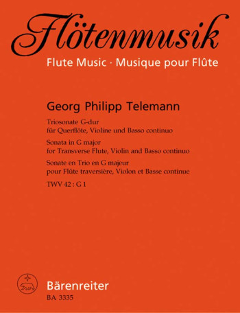 Sonata in G (TWV 42: G1). : Mixed Ensemble: (Barenreiter)