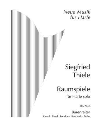 Raumspiele for Solo Harp. : Harp: (Barenreiter)