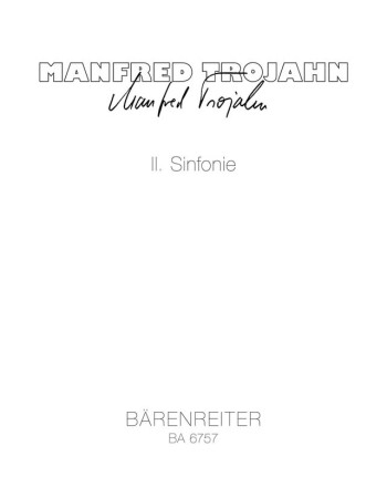 Symphony No.2 (1978). : Study score: (Barenreiter)