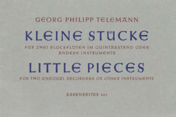 Short Pieces. : Recorder Ensemble: (Barenreiter)