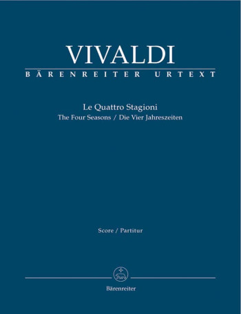 Four Seasons, The (Urtext) (ed. Hogwood). : Large Score Paperback: (Barenreiter)