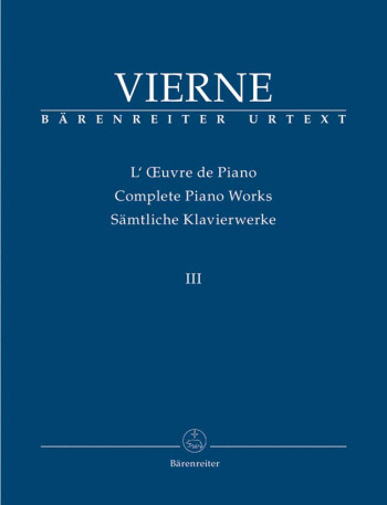 Piano Works Vol. 3: The Last Works (1916-1922) (Urtext). : Piano: (Barenreiter)