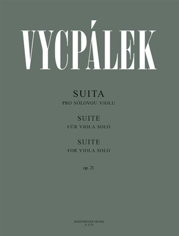 Suite for Solo Viola, Op.21. : Viola: (Barenreiter)