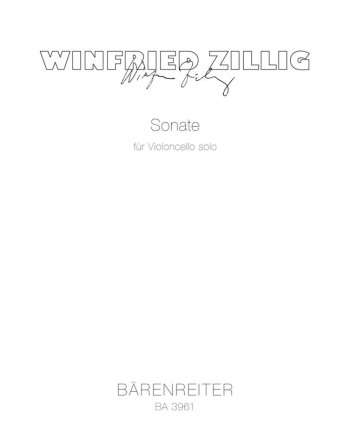 Sonata (1958). : Cello: (Barenreiter)