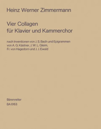 Collages (4). : Choral: (Barenreiter)