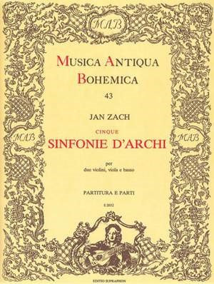 Sinfonias (5), for Strings. : String Quartet: (Barenreiter)